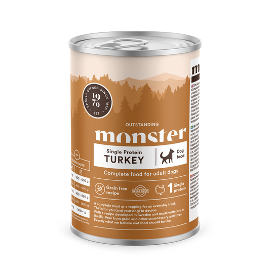 Monster Single Protein Turkey 400g