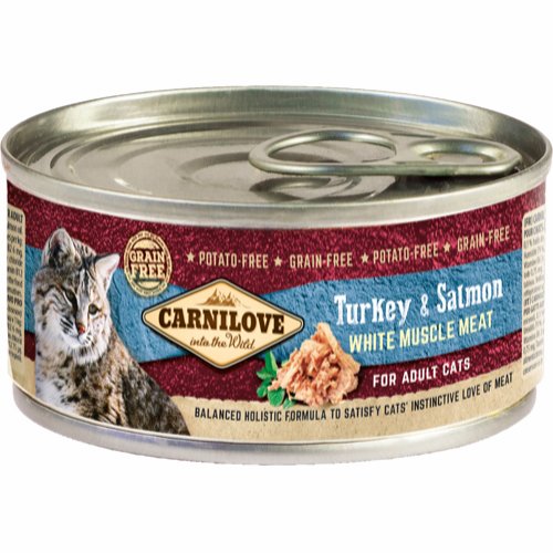Carnilove Turkey & Salmon Adult Cat 100g
