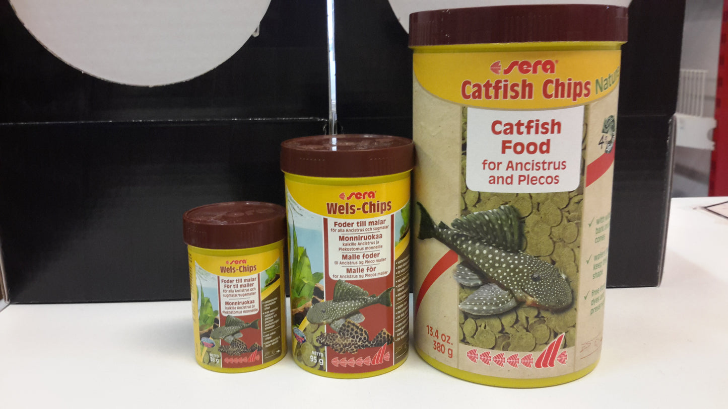 Sera Catfish Chips Nature Mallefoder